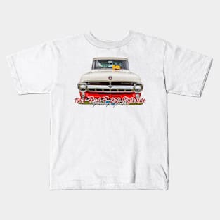 1957 Ford F250 Styleside Pickup Truck Kids T-Shirt